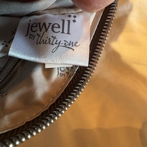 Thirty-One clutch, "Jewell" style snake pattern - Picture 9 of 14